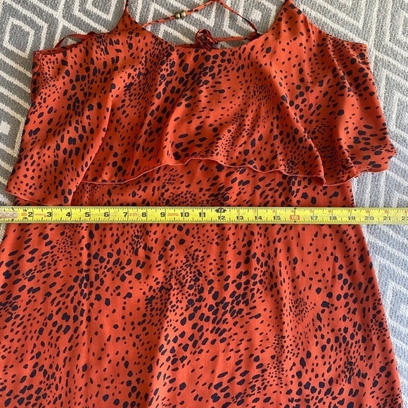 NWT YA Los Angeles Sleeveless Print Maxi Dress Size Large - Picture 6 of 15